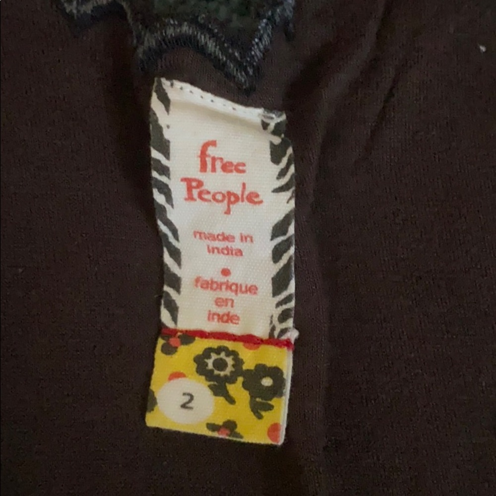 Free People Embroidered Top - Picture 2 of 4